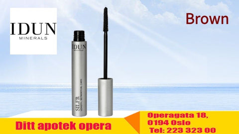 IDUN Minerals Mascara Silfr Brown 10 ml, 828704