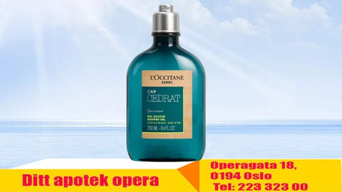 LOccitane Cap Cédrat Shower Gel 250 ml, 970082