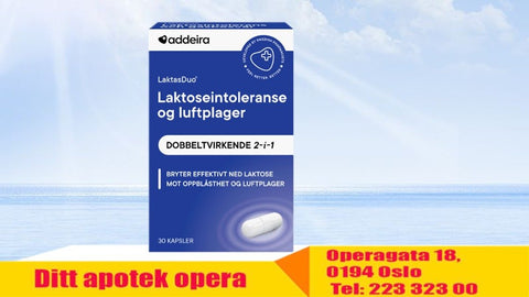 Laktasduo 2-i-1 kapsler 30 stk, 824613