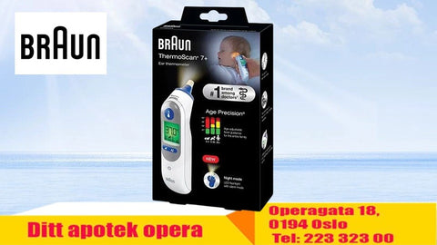 Øretermometer Braun ThermoScan  IRT6525 1 stk