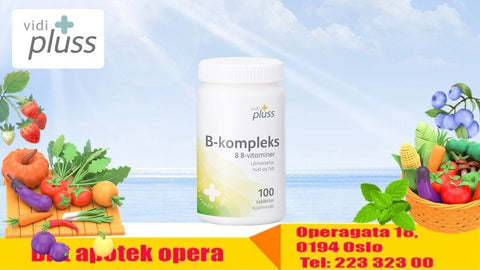 Vidi pluss vitamin B kompleks 100 stk, 896441