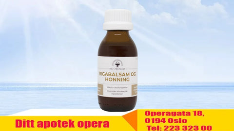 Rigabalsam og honning NAF mikstur 0,3 mg/ml/6 mg/ml/460 mg/ml, 328633