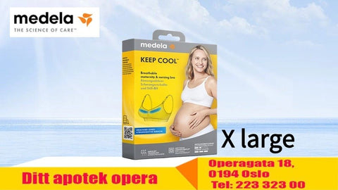 Medela Keep Cool BH hvit XL, Varenummer: 803463