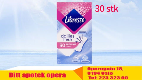 Libresse truseinnlegg normal 30 stk, 801528