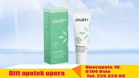 Asan+ irritert hud 50 g, 950078