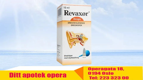 Revaxør m/ballong til øreskylling 10 ml, 891119