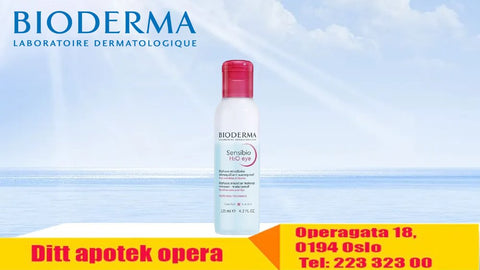 Bioderma Sensibio h2o Eye øyesminkefjerner 125 ml, 822124