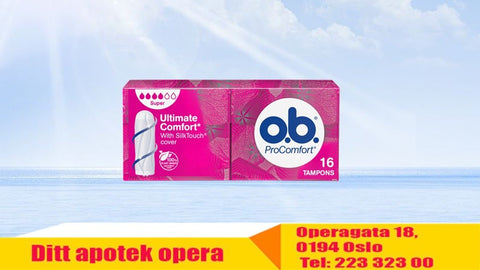 O.B. Pro Comfort Super tampong 16stk. 908016