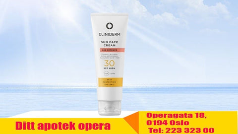 Cliniderm Age Defence Sun Face Cream SPF30 50 ml, Varenummer: 864635