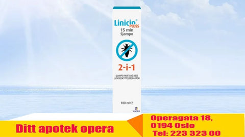 Linicin Pluss 15 min sjampo lusemiddel 100ml, 832010