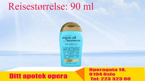 OGX argan oil of Morocco sjampo travel size 88,7ml