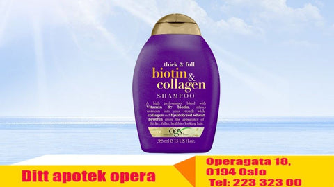 OGX biotin & collagen sjampo 385ml, 999518