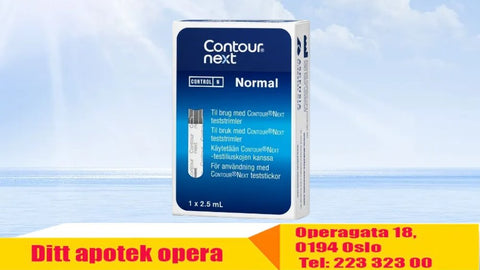 Contour Next kontrolløsning 2,5 ml, 837544