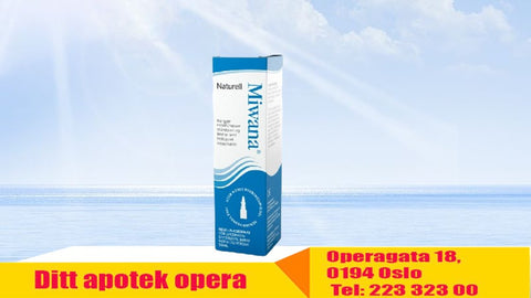 Miwana Nesespray 0,9% Naturell 30 ml, 936742