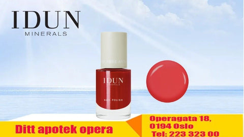 IDUN Minerals Neglelakk Rubin 11 ml, 854269