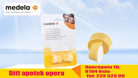 Medela 2 ventiler + 6 membraner, 903682