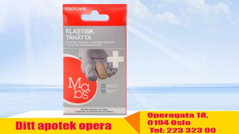 Mabs elastisk tåhette 1 stk, 864988