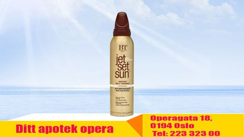 Jet Set Sun selvbruningsmousse 150ml