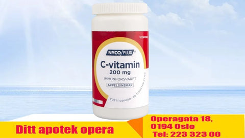 Nycoplus C-vitamin 200 mg 80 tyggetabletter, 846196