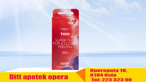 RFSU Thin Kondom 10 stk, 861674