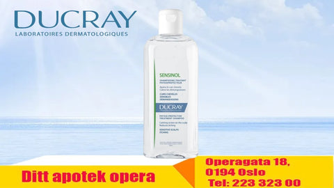 Ducray Sensinol Shampoo kløedempende sjampo 200 ml, 944835