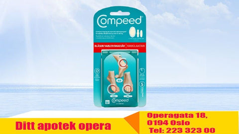 Compeed blandede gnagsårplaster 5 stk, 924097