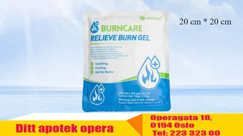 Burncare brannkompress 20x20cm 1 stk,905678