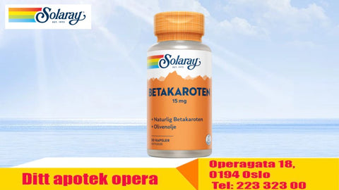 Solaray Betakaroten 15 MG