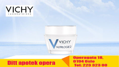 Vichy Nutrilogie2 ansiktskrem til meget tørr hud 50ml, 982710