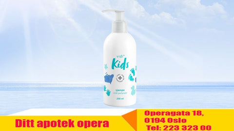 Vidi kids sjampo m/p 250 ml