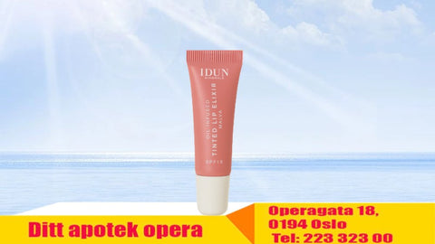 IDUN Minerals Oil Infused Tinted Lip Elixir Malva 8 ml, 874540