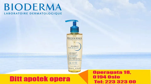 Bioderma Atoderm Huile De Douche dusjolje til sensitiv hud 200 ml,974357