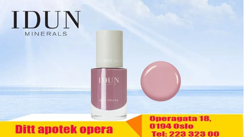 IDUN Minerals neglelakk Anhydrit, 11 ml, 801603