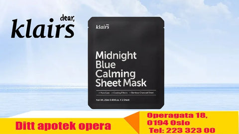 Klairs Midnight Blue Calming Sheet Mask 1 stk