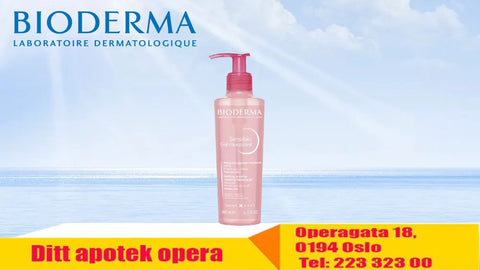 Bioderma Sensibo Gel Moussant, rensegele til sensitiv hud 200 ml, 811699