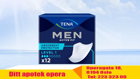 TENA Men Level 1 innlegg 12 stk, 811421