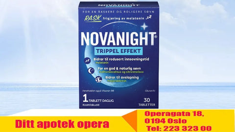 Novanight Trippel Effekt Tabletter 30 stk, 848618