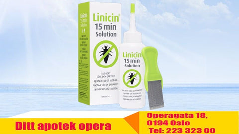 Linicin 15min solution mot lus 100ml, 922759