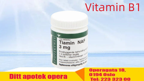 Tiamin NAF Tab 3 mg, Vitamin B1, 235929