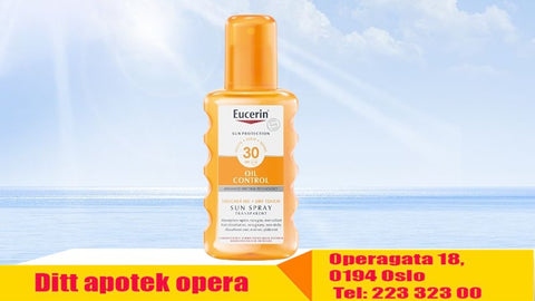 Eucerin Sensitive Protect Sun Spray Transparent SPF30, 992084